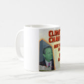 Mug Le changement climatique est homme composé (Devant gauche)
