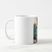 Mug Le changement climatique est homme composé (Gauche)