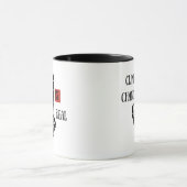 Mug Le changement climatique est une réelle prise de c (Centre)