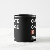 Mug Le changement climatique est une réelle prise de c (Centre)