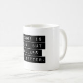 Mug Le changement est bon (Devant droit)