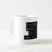 Mug Le changement est bon (Devant gauche)
