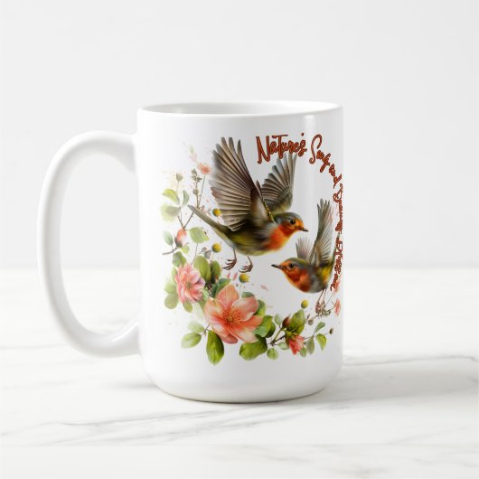 Mug "Le chant de la nature et la floraison de la b (Gauche)