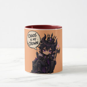 Mug Le chaos est ma couronne