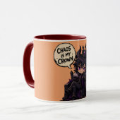 Mug Le chaos est ma couronne (Devant gauche)