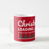 Mug Le chargement de Noël... (Devant gauche)