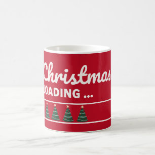 Mug Le chargement de Noël...