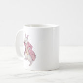 MUG LE CHARMANT RABBIT BLANC D'ALICE (Devant gauche)