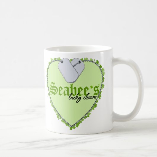 Mug Le charme chanceux du bataillon de construction (Droite)
