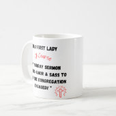 Mug "Le charme de la Première Dame" (Devant gauche)