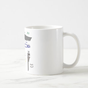 Mug Le charpentier usine l'art lunatique de bande