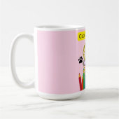 Mug Le chat aime les livres (Gauche)