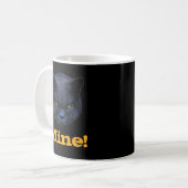 Mug Le chat croisé drôle indique le mien ! (Devant gauche)