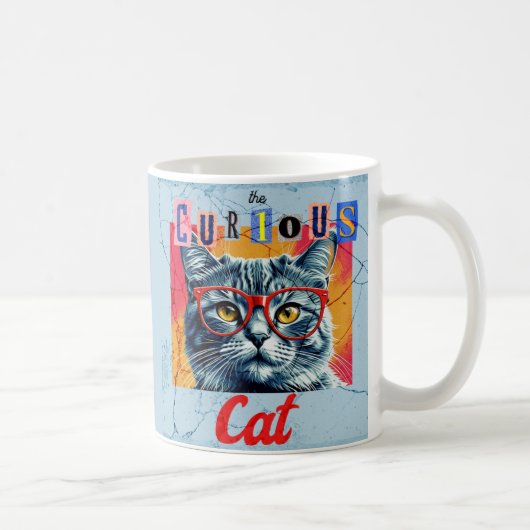 Mug Le Chat Curieux (Droite)