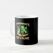 Mug Le Chat Curieux de Schrödinger (Devant gauche)