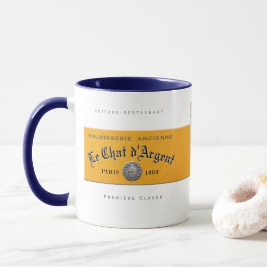 Mug Le Chat d'Argent Express Première Classe (Avec donut)