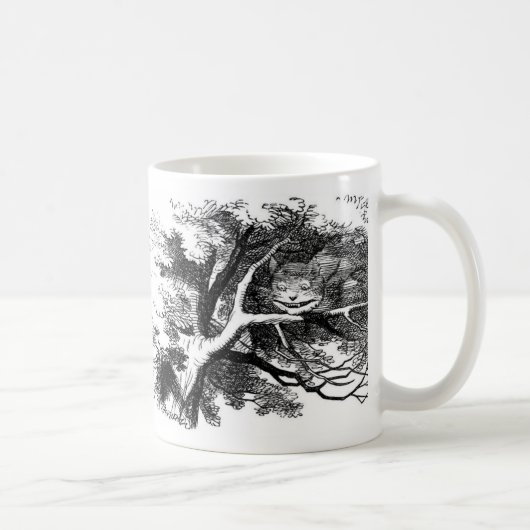 Mug Le chat de Cheshire (Droite)