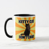 Mug Le chat de Kitty ne s'inquiètent pas (Gauche)