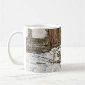 Mug Le chat de Monet dormant sur un lit (Gauche)