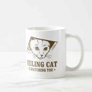 Mug Le chat de plafond vous observe