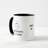 Mug Le chat de Schrödinger (Devant gauche)