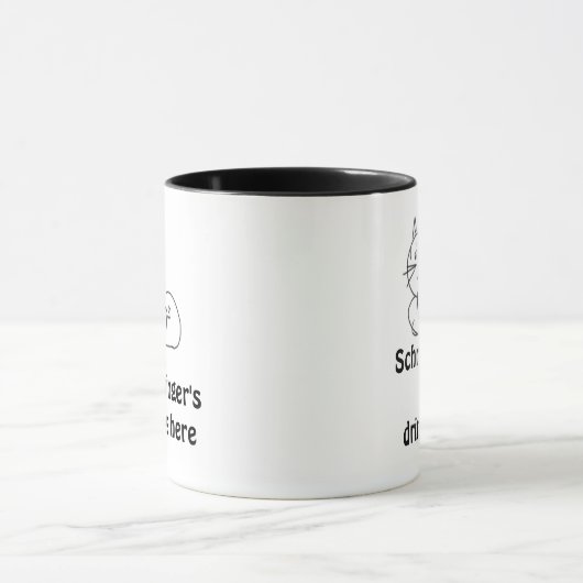 Mug Le chat de Schrödinger (Centre)