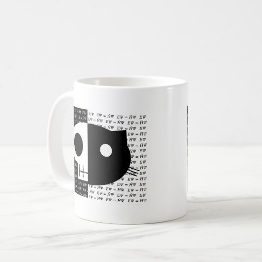 Mug Le chat de Schrödinger (Devant gauche)