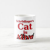 Mug Le chat de Schrodinger est les morts vivants (Centre)