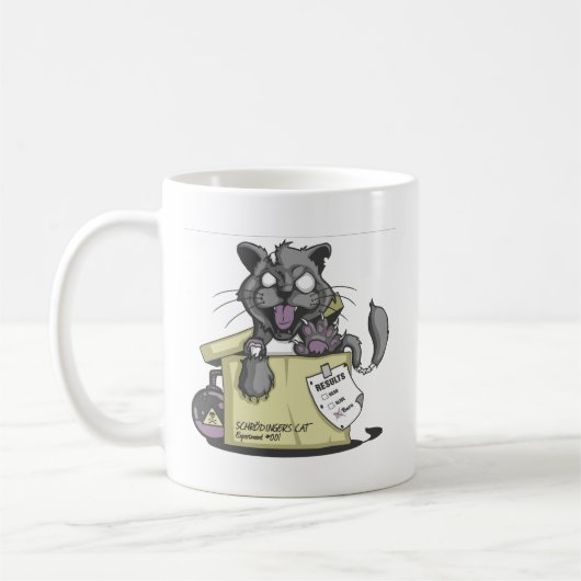 Mug Le chat de Schrodinger - nouveau (Gauche)
