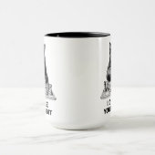 Mug Le chat d'échecs décline votre gambit (Centre)
