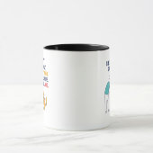 Mug Le Chat Dit Plus" Café en céramique (Centre)