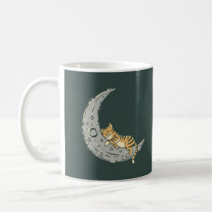 Mug Le chat dort sur la Lune