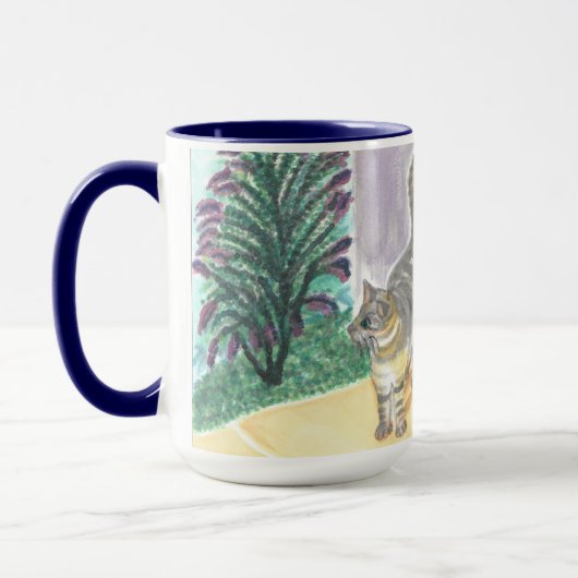 Mug Le Chat du bon matin (Gauche)