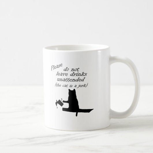 Mug Le chat est un Jerk (Droite)