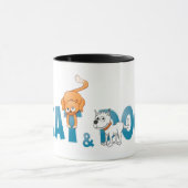 Mug Le chat et le chien. (Centre)