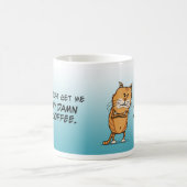 Mug Le chat grincheux veut le café (Centre)
