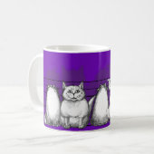 Mug Le chat habituel (Devant gauche)