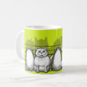 Mug Le chat habituel (Devant gauche)