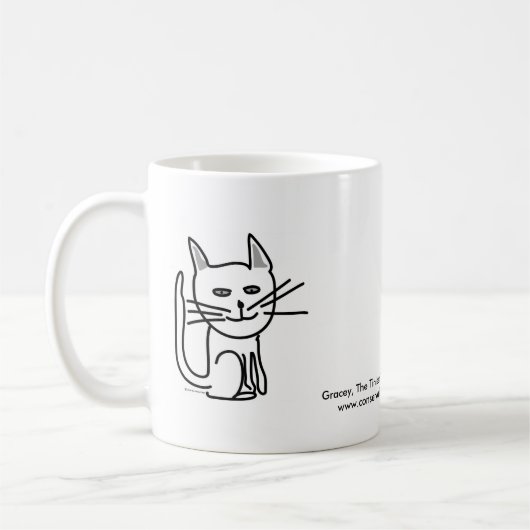 Mug Le chat heureux de Gracey ! (Gauche)