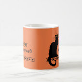 Mug Le Chat Noir non impressionné (Centre)