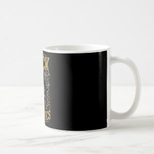 Mug Le chat noir porte bonheur aux hérétiques sorcière