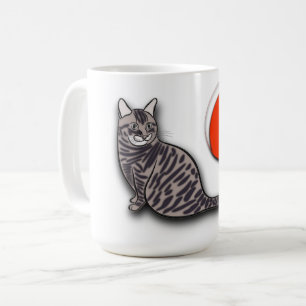 Mug Le chat rencontre la Pleine lune
