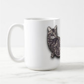 Mug Le chat rencontre la Pleine lune (Gauche)