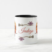 Mug Le chat sorcier ou traiter l'aventure d'Halloween (Centre)