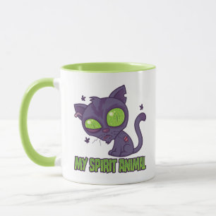 Mug Le Chat Zombie Est Mon Animal Spirituel