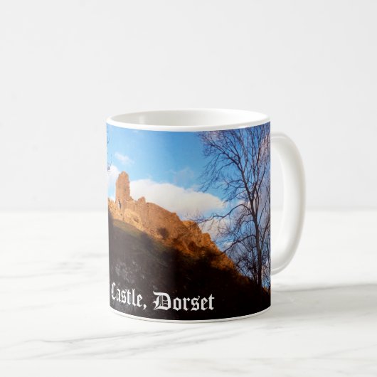 Mug Le château de Corfe (Devant droit)