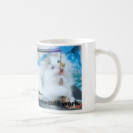 Mug le chaton avec des lèvres, voient que le mA… j'a (Droite)