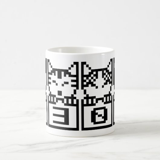MUG LE CHATS M30W 8 BITS (Centre)