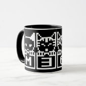 MUG LE CHATS M30W 8 BITS (Devant gauche)