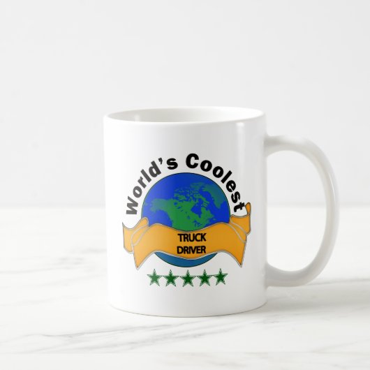 Mug Le chauffeur de camion le plus frais du monde (Droite)